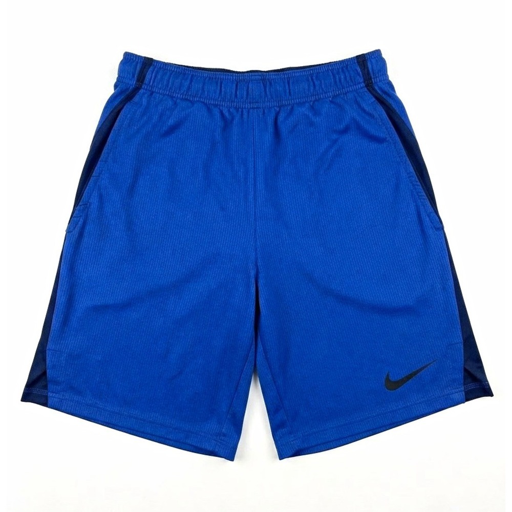Nike Dri-FIT Men's Athletic Shorts Blue Size S 9" Inseam Pockets CJ2189-480